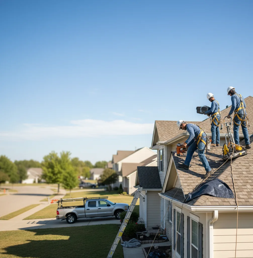 Storm Damage Repair in Houston, PA